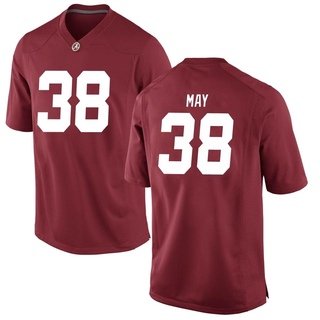 Alijah May Replica Crimson Men's Alabama Crimson Tide Football Jersey