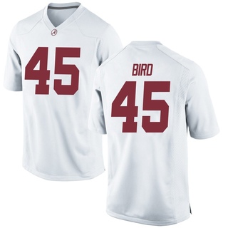 David Bird Game White Youth Alabama Crimson Tide Football Jersey