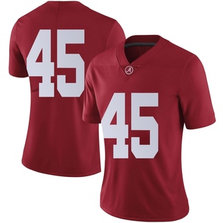 David Bird Limited Crimson Women's Alabama Crimson Tide Football Jersey