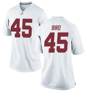 David Bird Replica White Women's Alabama Crimson Tide Football Jersey