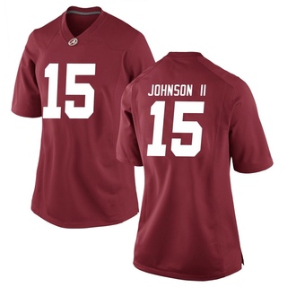 Duke Johnson II Game Crimson Women's Alabama Crimson Tide Football Jersey