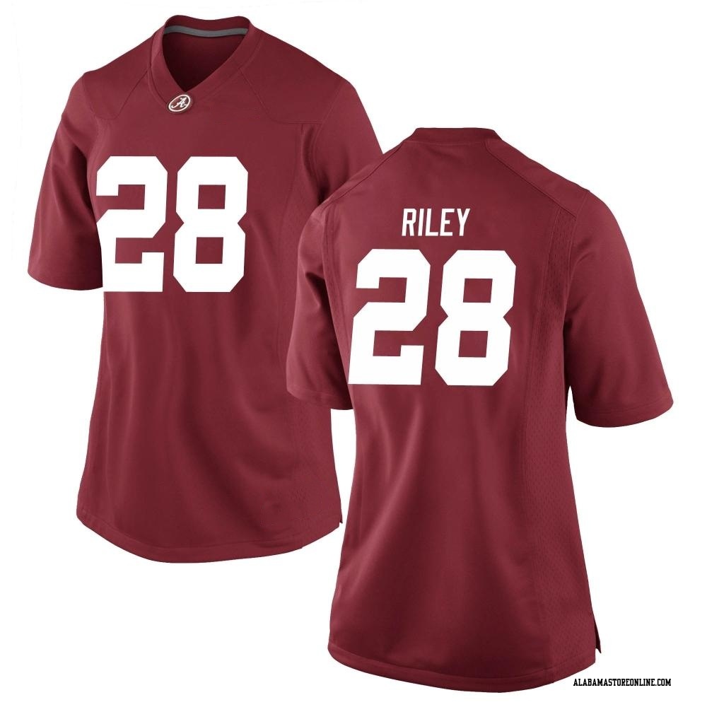 Kevin Riley Game Crimson Women's Alabama Crimson Tide Football Jersey