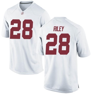 Kevin Riley Game White Men's Alabama Crimson Tide Football Jersey